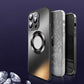 2024 NEW Magnetic AG Glass Frosted Case With Camera Lens Protector For iPhone 15 14 13-5