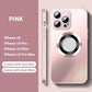2024 NEW Magnetic AG Glass Frosted Case With Camera Lens Protector For iPhone 15 14 13-10