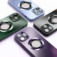 2024 NEW Magnetic AG Glass Frosted Case With Camera Lens Protector For iPhone 15 14 13-7