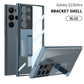Transparent Plating Bracket Case Cover For Samsung Galaxy S23-3