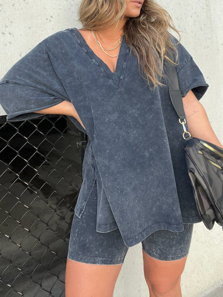 🎉New Product Launch💐HOT SALE-52% OFF💝– Women's  Washed Set🔥-1