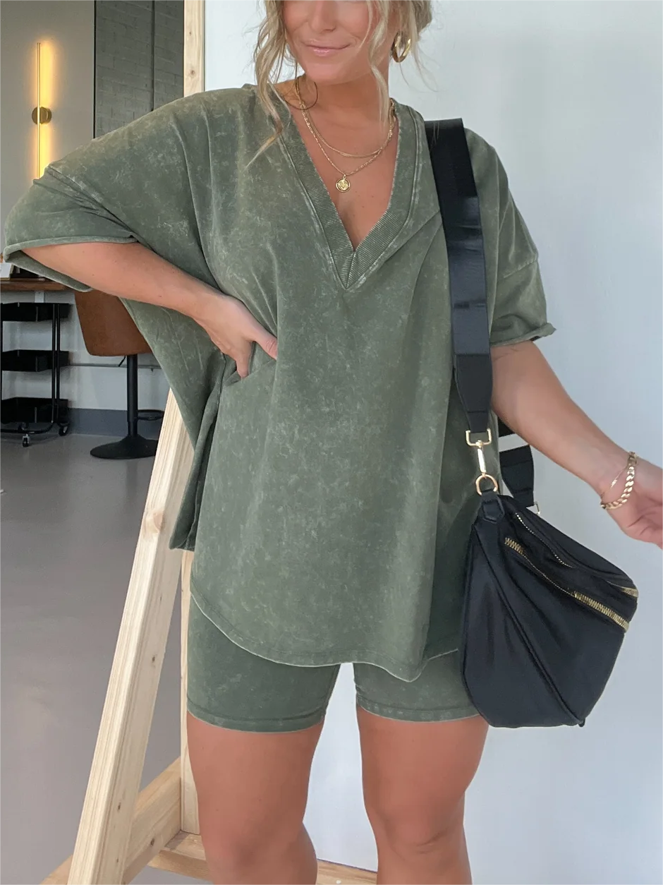 🎉New Product Launch💐HOT SALE-52% OFF💝– Women's  Washed Set🔥-4