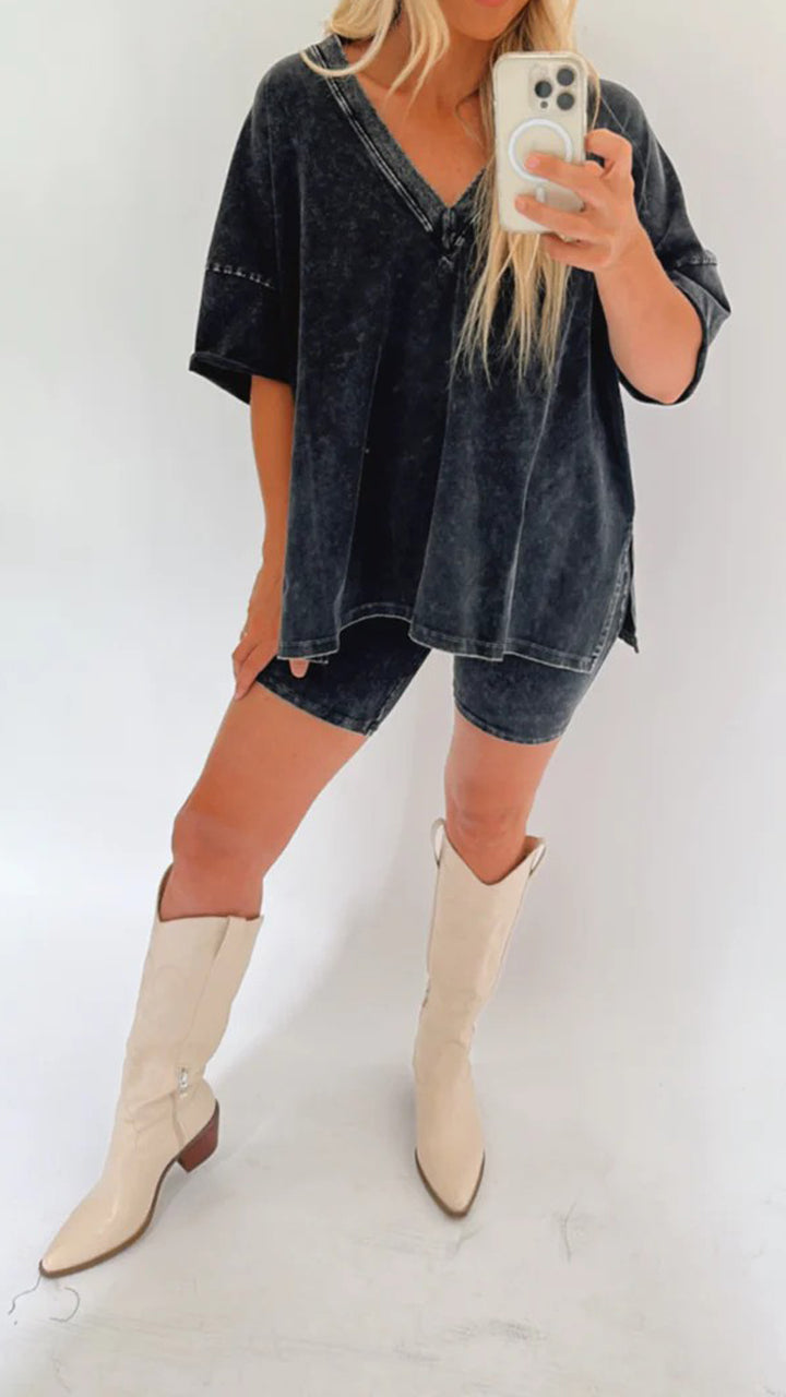 🎉New Product Launch💐HOT SALE-52% OFF💝– Women's  Washed Set🔥-7