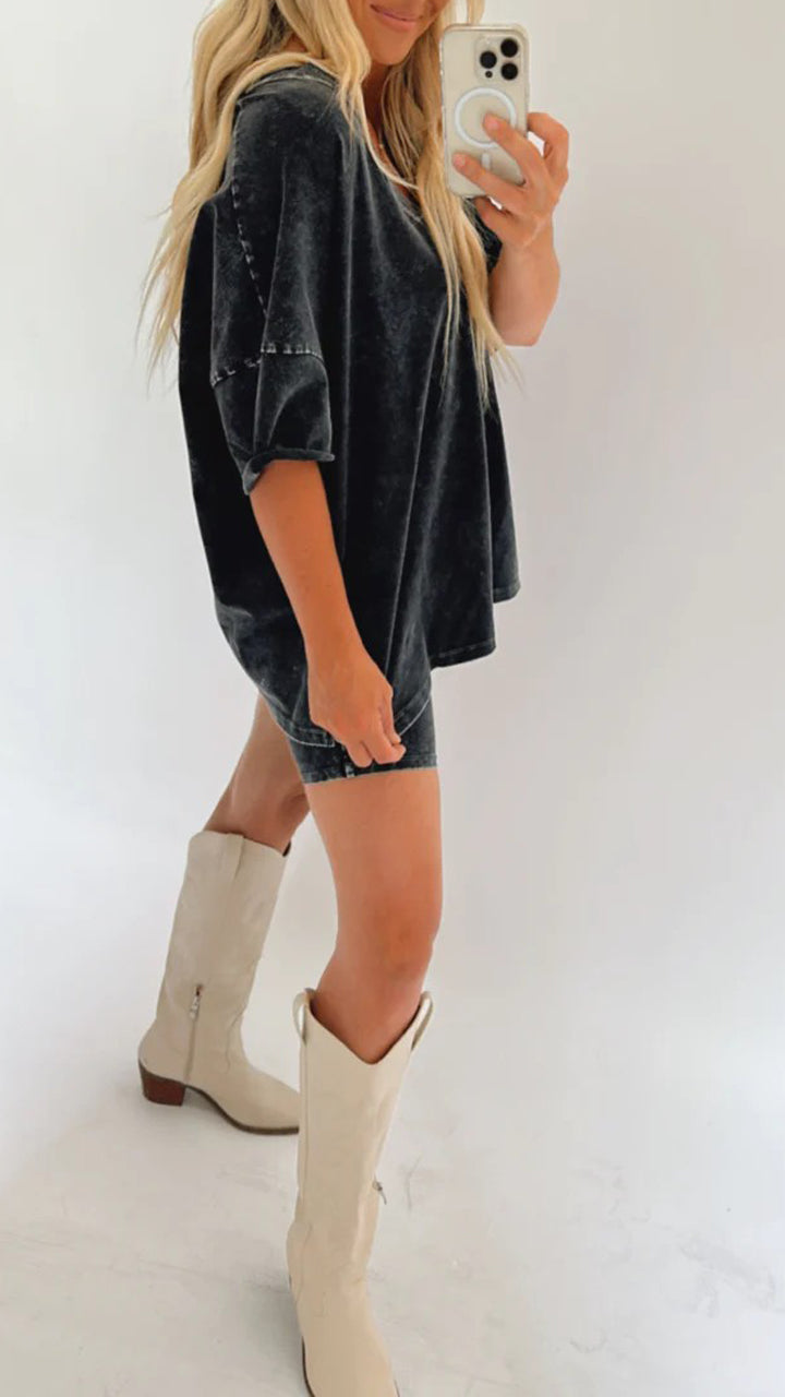🎉New Product Launch💐HOT SALE-52% OFF💝– Women's  Washed Set🔥-8