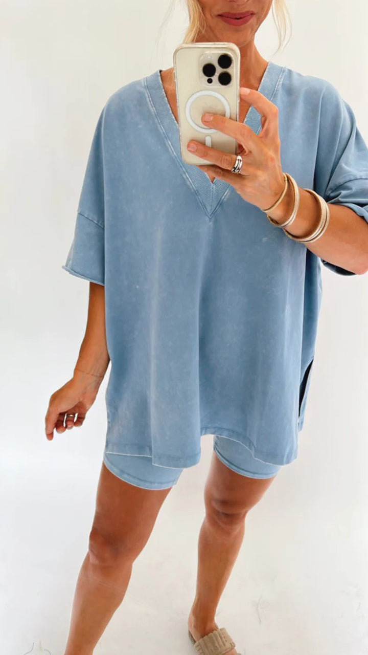 🎉New Product Launch💐HOT SALE-52% OFF💝– Women's  Washed Set🔥-18
