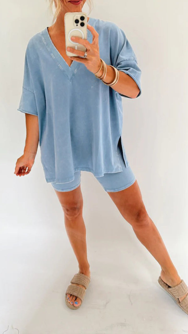 🎉New Product Launch💐HOT SALE-52% OFF💝– Women's  Washed Set🔥-25