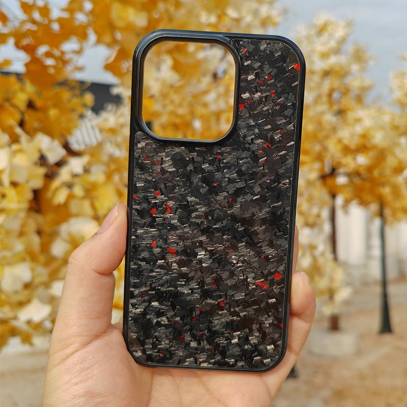Forged Carbon Fiber Phone Case for iPhone-4