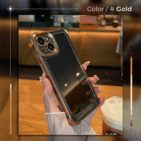 Anti-Collision Transparent Mobile Phone Case with Four Corners-6
