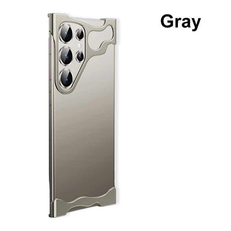 Creative Metal Skeleton Phone Case for Samsung S24/23-10