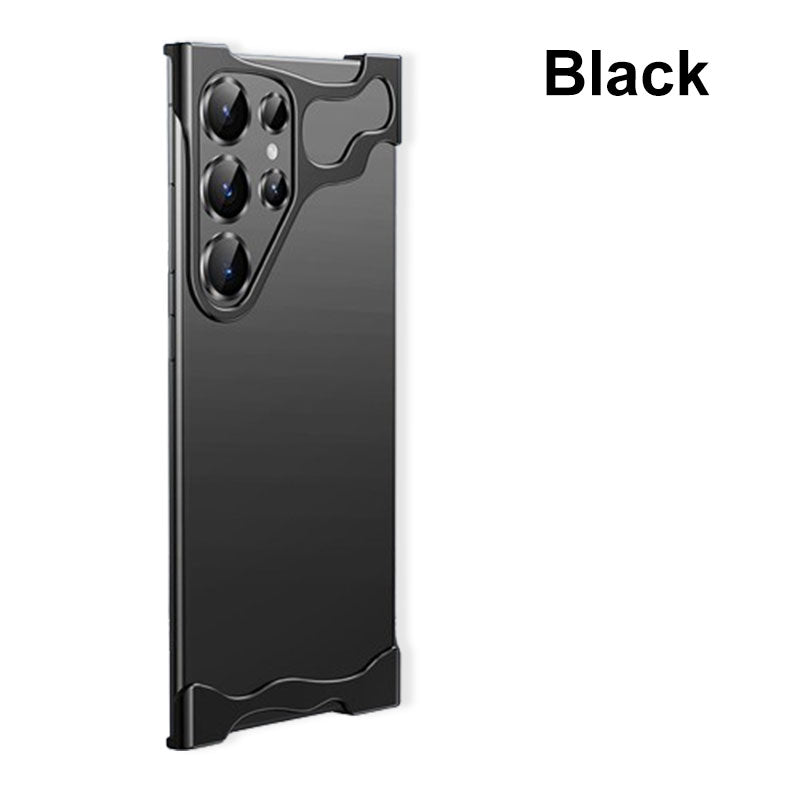 Creative Metal Skeleton Phone Case for Samsung S24/23-8