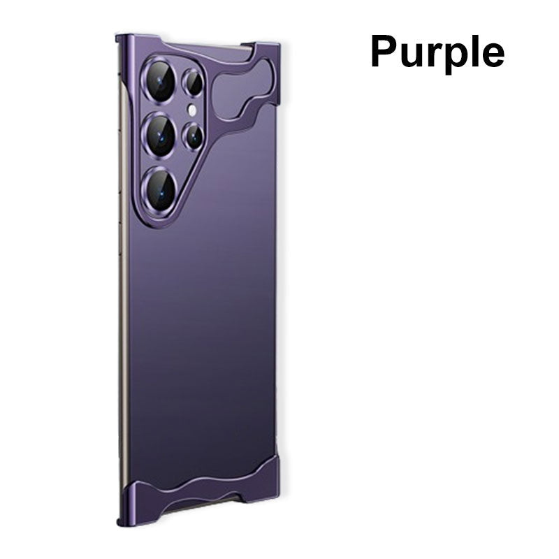 Creative Metal Skeleton Phone Case for Samsung S24/23-11