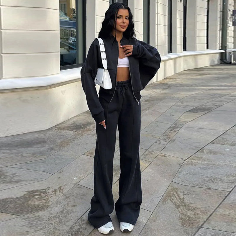 💖Fashionista's Choice👗Women’s Stylish Two-Piece Tracksuit Set-1