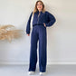 💖Fashionista's Choice👗Women’s Stylish Two-Piece Tracksuit Set-5