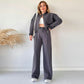 💖Fashionista's Choice👗Women’s Stylish Two-Piece Tracksuit Set-6