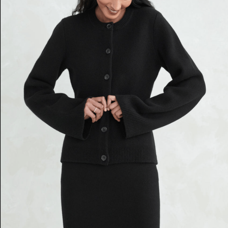🖤Early Black Friday Sale💃Ultra-Soft Button Cardigan-4