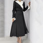 🔥HOT Sale🔥Fashion Tie Waist Dress with Ruffled Sleeves（50% OFF）-3