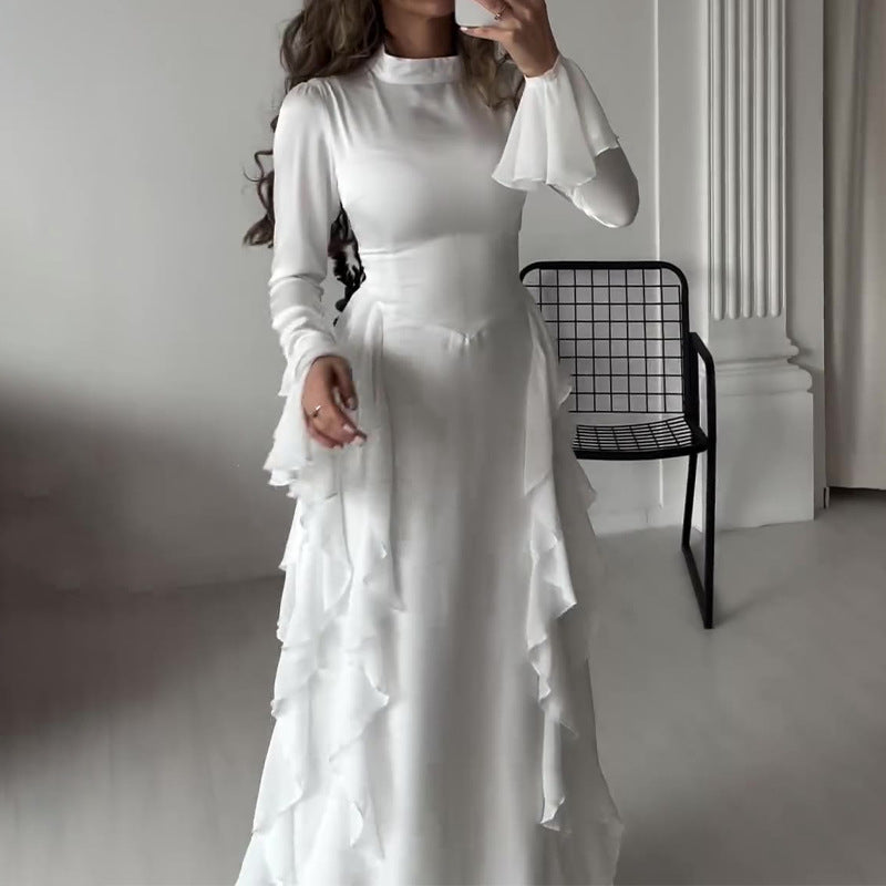Free Shipping🔥Hot Sale🔥Chic Flowy Glossy Dress for Women-1