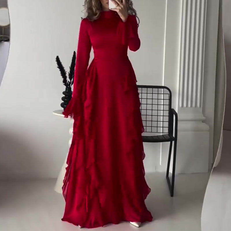 Free Shipping🔥Hot Sale🔥Chic Flowy Glossy Dress for Women-4