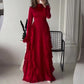 Free Shipping🔥Hot Sale🔥Chic Flowy Glossy Dress for Women-4