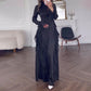 Free Shipping🔥Hot Sale🔥Chic Flowy Glossy Dress for Women-5