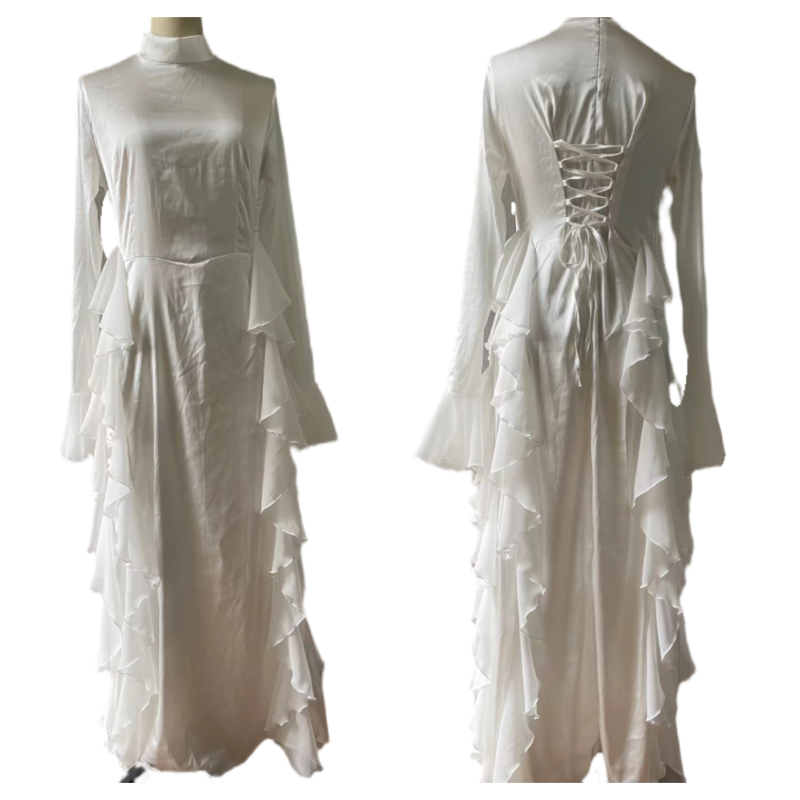 Free Shipping🔥Hot Sale🔥Chic Flowy Glossy Dress for Women-10