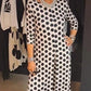 ✨HOT SALE 58% OFF✨Polka Dot Top & Pants 2-Piece Set-5
