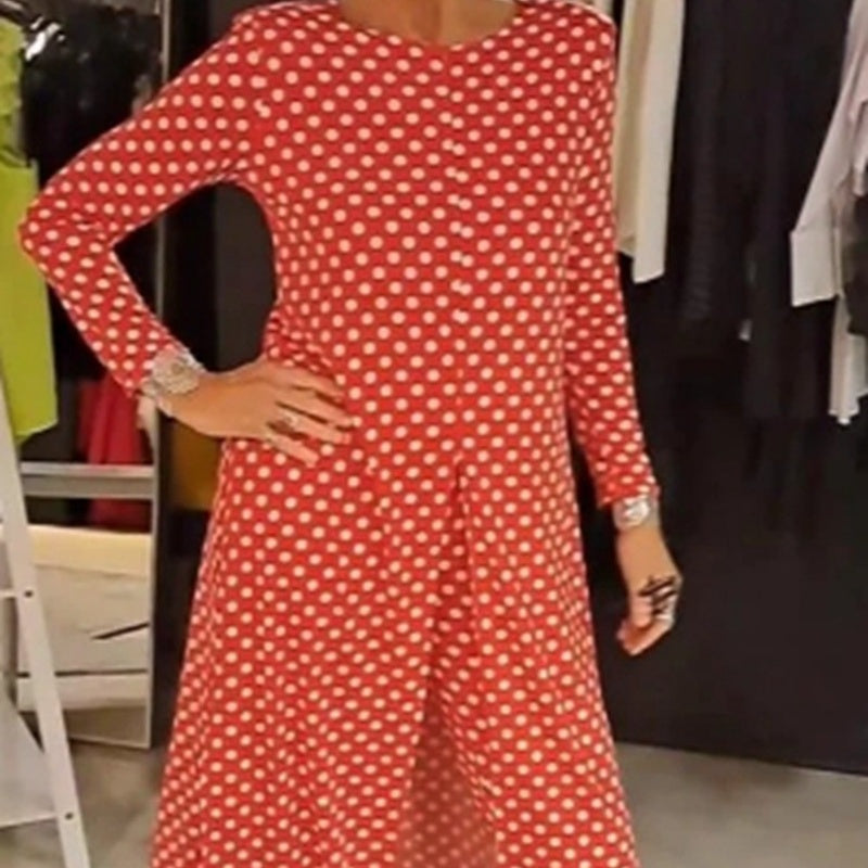 ✨HOT SALE 58% OFF✨Polka Dot Top & Pants 2-Piece Set-9