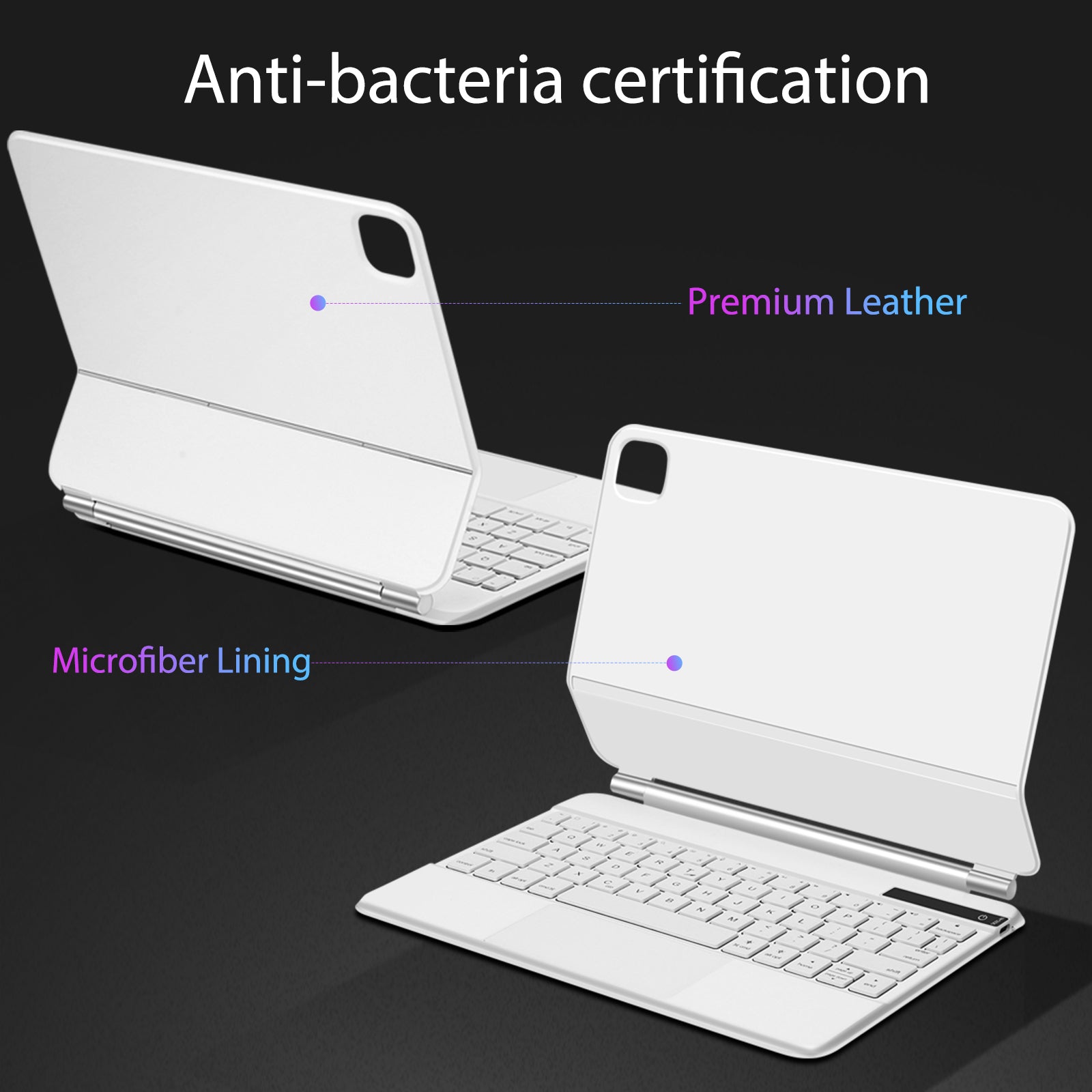 Magnetic Keyboard Case for iPad-3