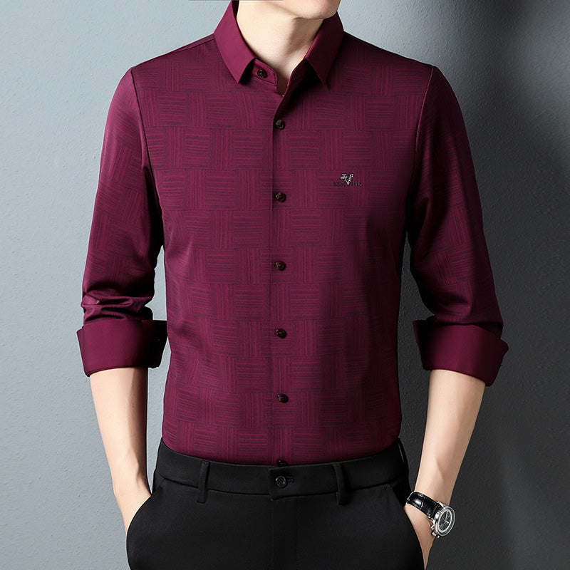 🎊Christmas sale - 56% Off🎊Men's Long Sleeve Shirts-3