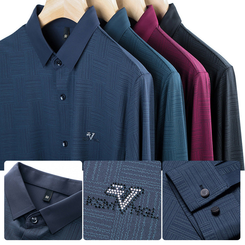 🎊Christmas sale - 56% Off🎊Men's Long Sleeve Shirts-8