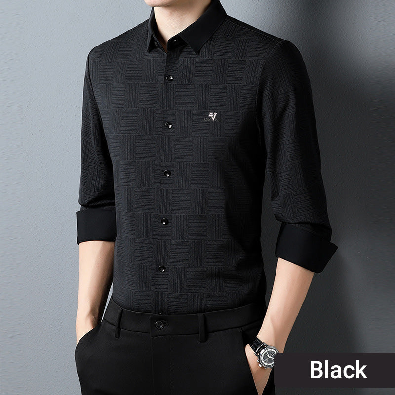 🎊Christmas sale - 56% Off🎊Men's Long Sleeve Shirts-12