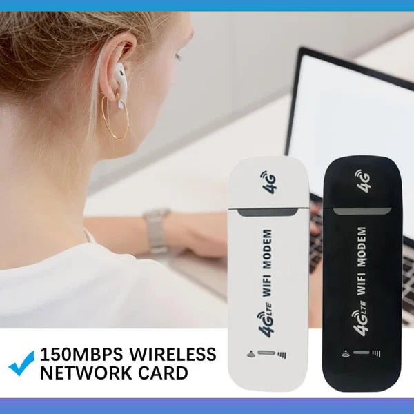 ⏳Limited Sale 57% OFF🌸4G LTE Router Wireless USB Mobile Broadband 150Mbps Wireless Network Card Adapter-5
