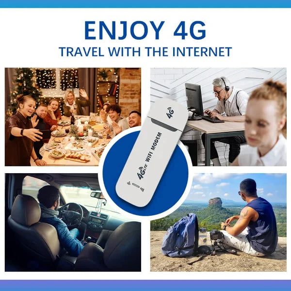 ⏳Limited Sale 57% OFF🌸4G LTE Router Wireless USB Mobile Broadband 150Mbps Wireless Network Card Adapter-2