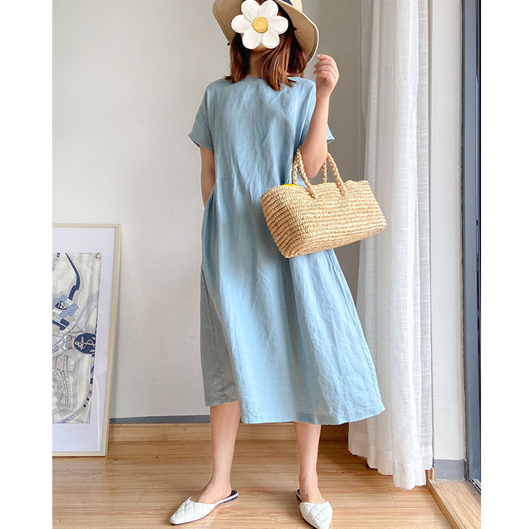 🔥For a limited time 57% discount🔥Japanese Style Linen Cotton Dress-11