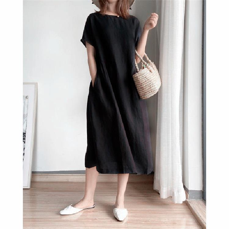 🔥For a limited time 57% discount🔥Japanese Style Linen Cotton Dress-13