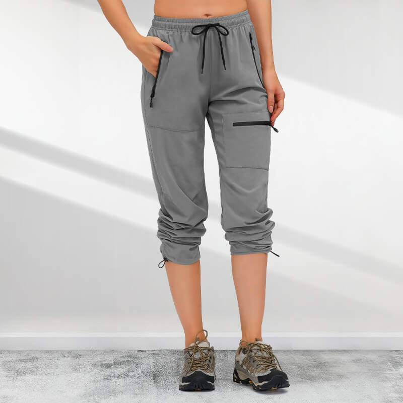 ✨New Arrival✨Women's Hiking 5 Zipper Pockets Quick Drying Pants-4