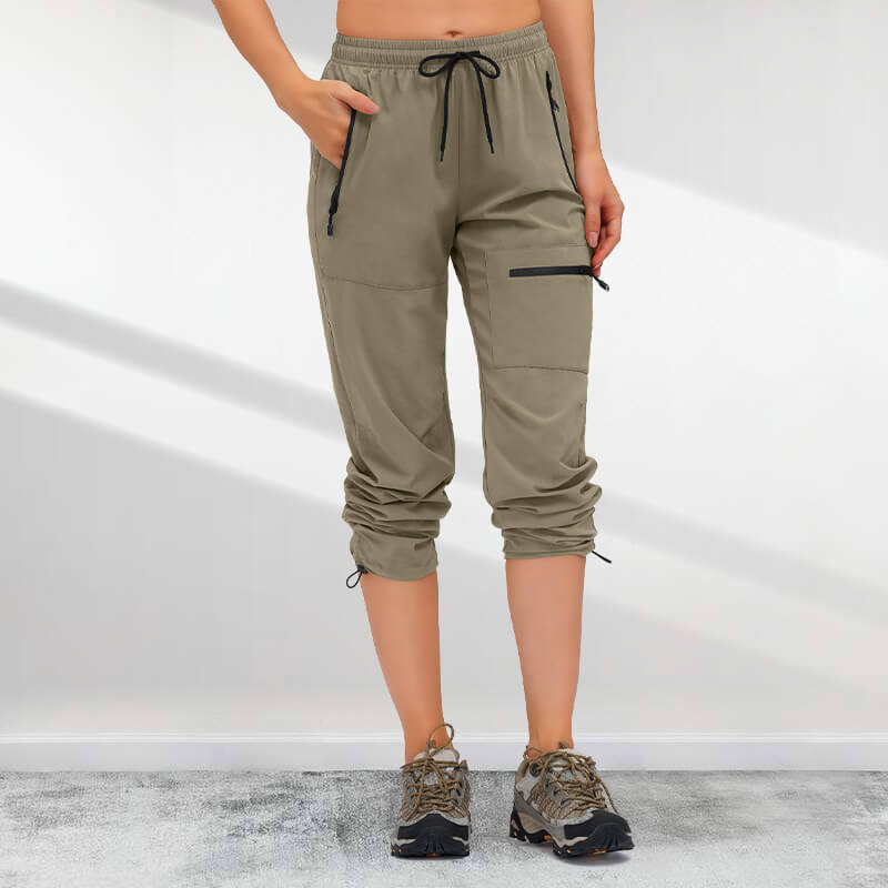 ✨New Arrival✨Women's Hiking 5 Zipper Pockets Quick Drying Pants-2