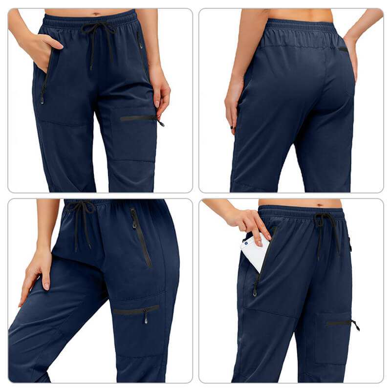 ✨New Arrival✨Women's Hiking 5 Zipper Pockets Quick Drying Pants-8