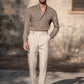 🎁Men's Solid Color Straight Casual Trousers-4