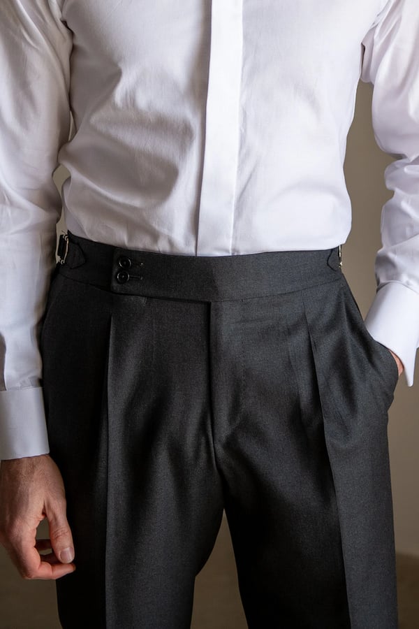 🎁Men's Solid Color Straight Casual Trousers-10