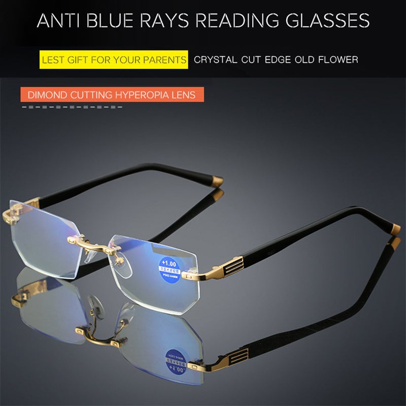 ✨Sapphire high hardness ✨Anti blue progressive Far And Near Dual-Use Reading Glasses-29