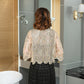 💥Clearance Sale💥-Women's Elegant Sequin 3/4 Sleeved Shrugs-8