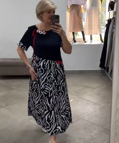 🔥49% OFF🔥Vestido casual patchwork para mujer-2