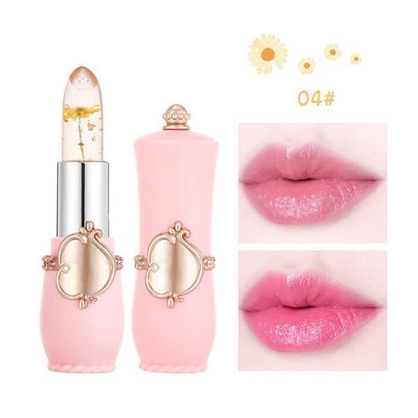💋Crystal Jelly Flower Color Changing  Lipstick-✨BUY MORE SAVE MORE-7