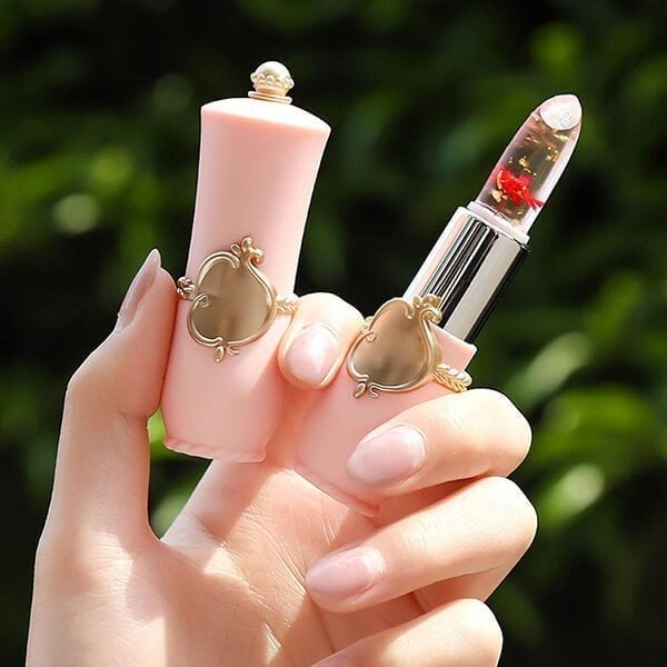💋Crystal Jelly Flower Color Changing  Lipstick-✨BUY MORE SAVE MORE-11