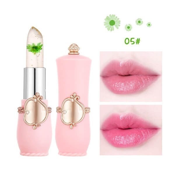 💋Crystal Jelly Flower Color Changing  Lipstick-✨BUY MORE SAVE MORE-8