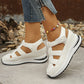 Frauenhlocken aus Sneaker -Sandalen