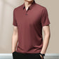 ✨New Arrival✨Men’s Casual Lapel Breathable Wrinkle-free T-shirt-1