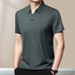 ✨New Arrival✨Men’s Casual Lapel Breathable Wrinkle-free T-shirt-4