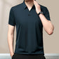 ✨New Arrival✨Men’s Casual Lapel Breathable Wrinkle-free T-shirt-8